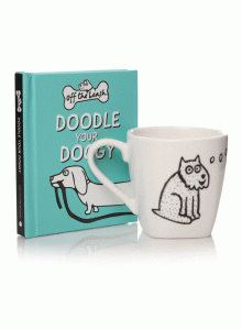 MBMGRF03 Giftset Mini Book and Espresso Cup - Off The Leash